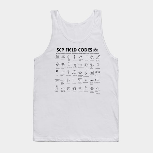 SCP CODE Tank Top by Maxalate